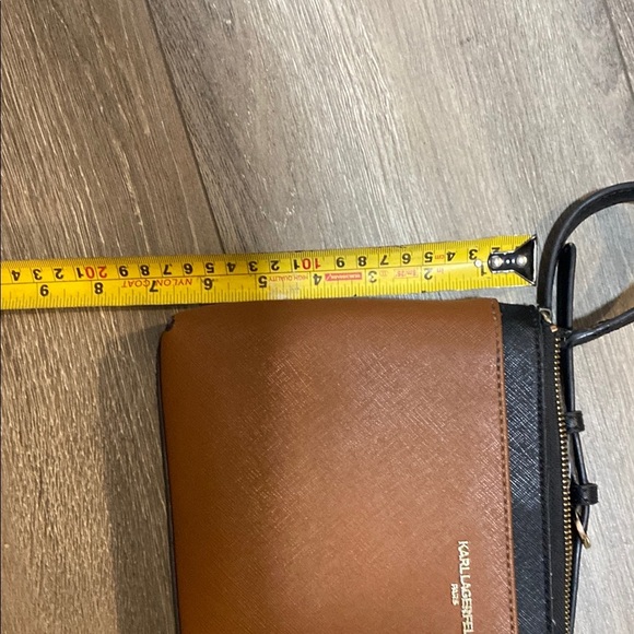 Karl Lagerfeld Brown and Black Crossbody Bag - Picture 8 of 8
